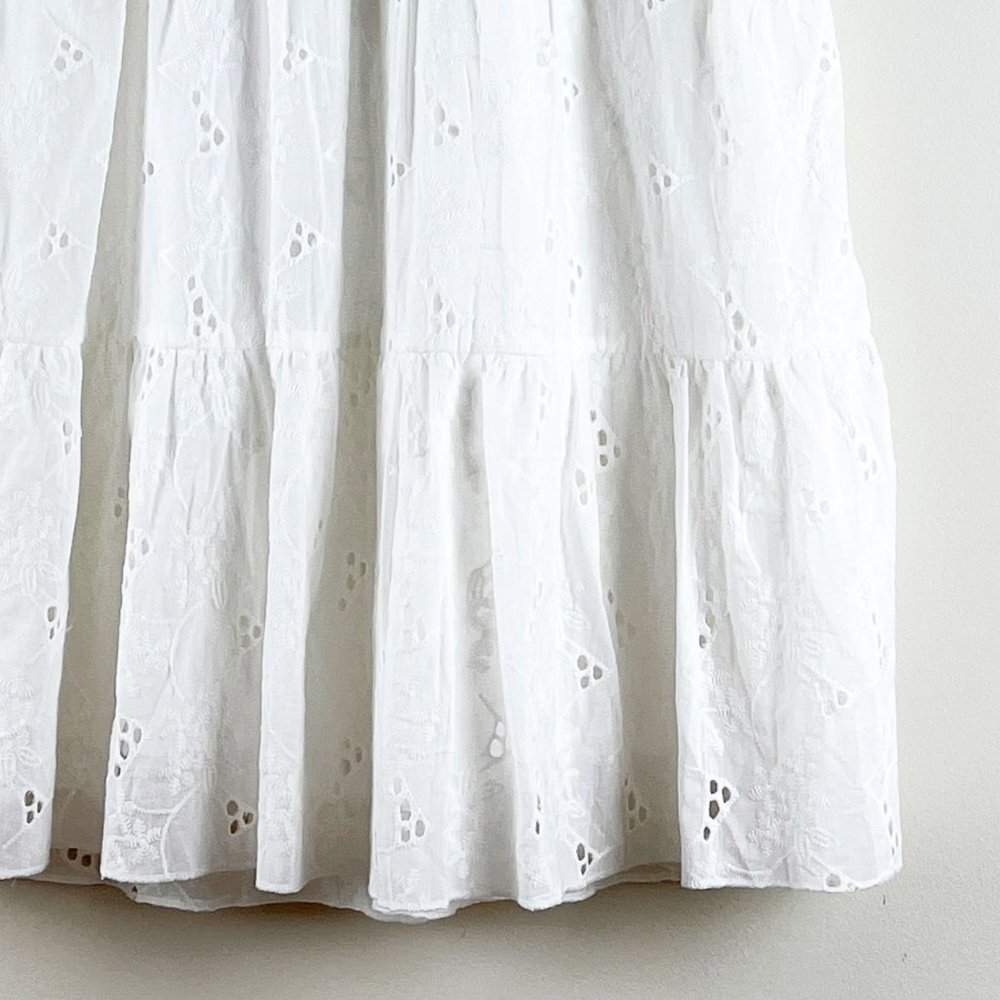 2/$14 Simplee Eyelet Babydoll Dress Small NWT - Picture 4 of 5